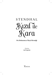 Kızıl ile Kara - Bez Cilt